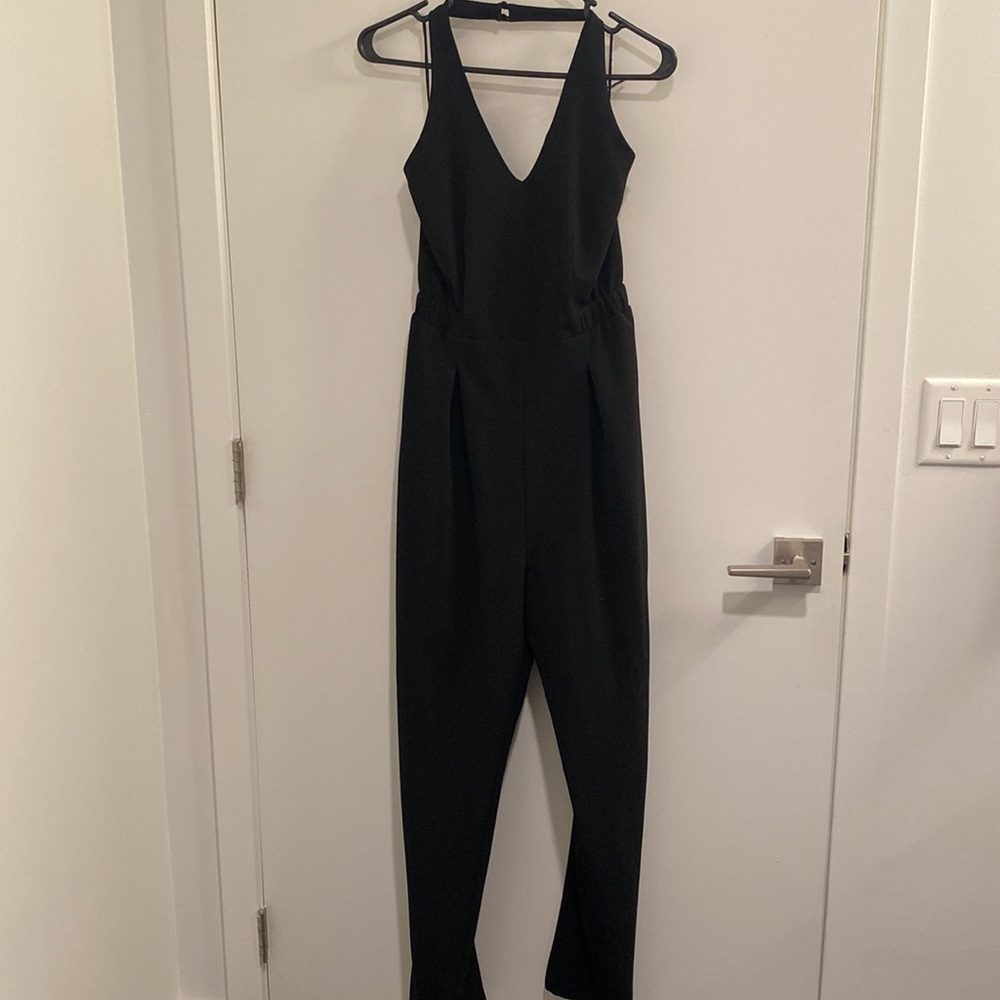 Black jumpsuit